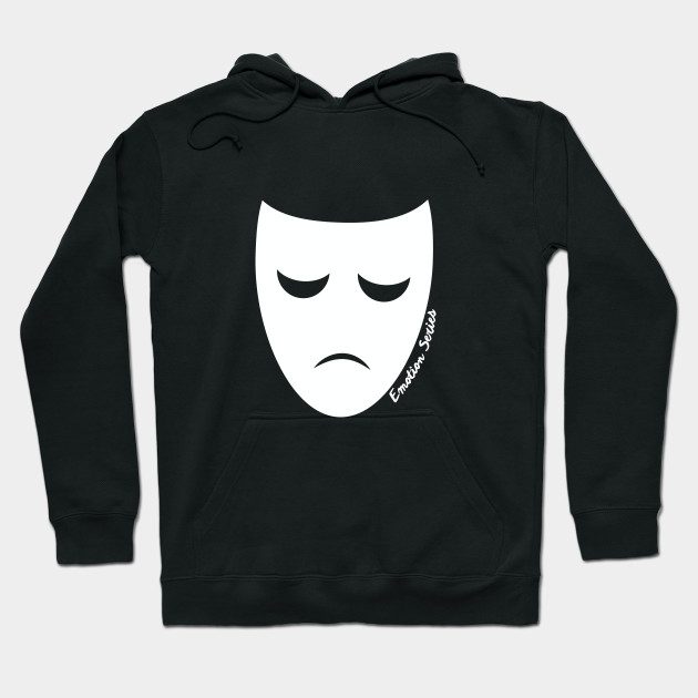 Sad Unhappy Loneliness Down Emotion Character Mask Gift